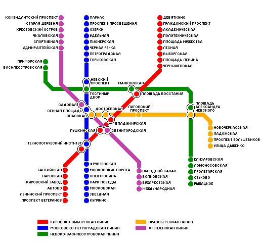 Питер метро пролетарская схема