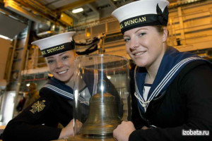 Девушки курсанты МА ВМФ Великобритании